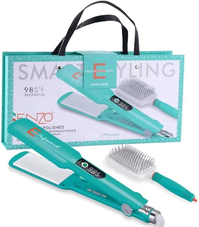 Enzo Hair Straightener +Comb