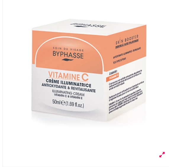 Byphasse Crème illuminatrice vitamine C 50ml