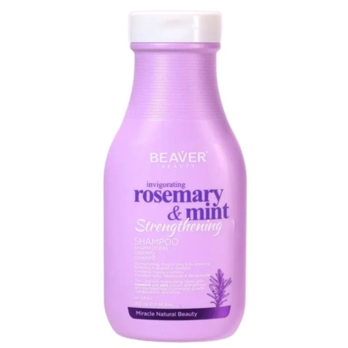 Beaver Rosemary &amp; Mint Strengthening Shampoo 350ml