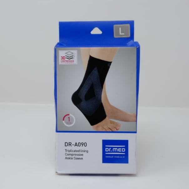Dr-Med Triplicated Lining Compressive Ankle Sleeve