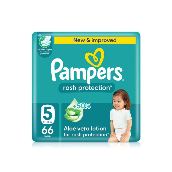 Pampers 5 Active Junior 11- 16Kg-66'S