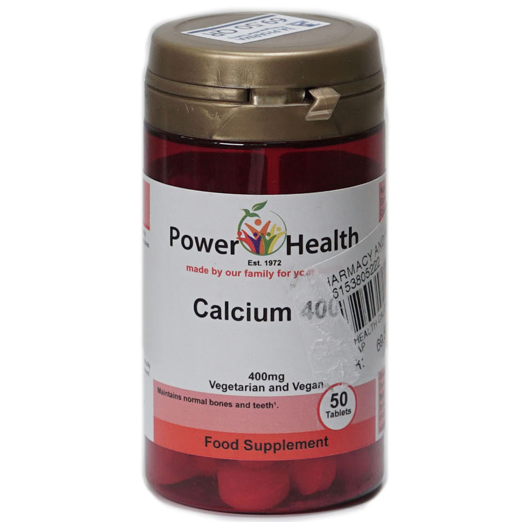 Power Health Calcium 400Mg 50'S Capsule