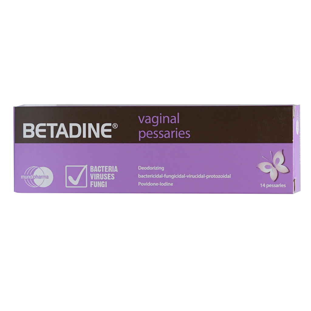 Betadine Vaginal Pessaries 14'S-