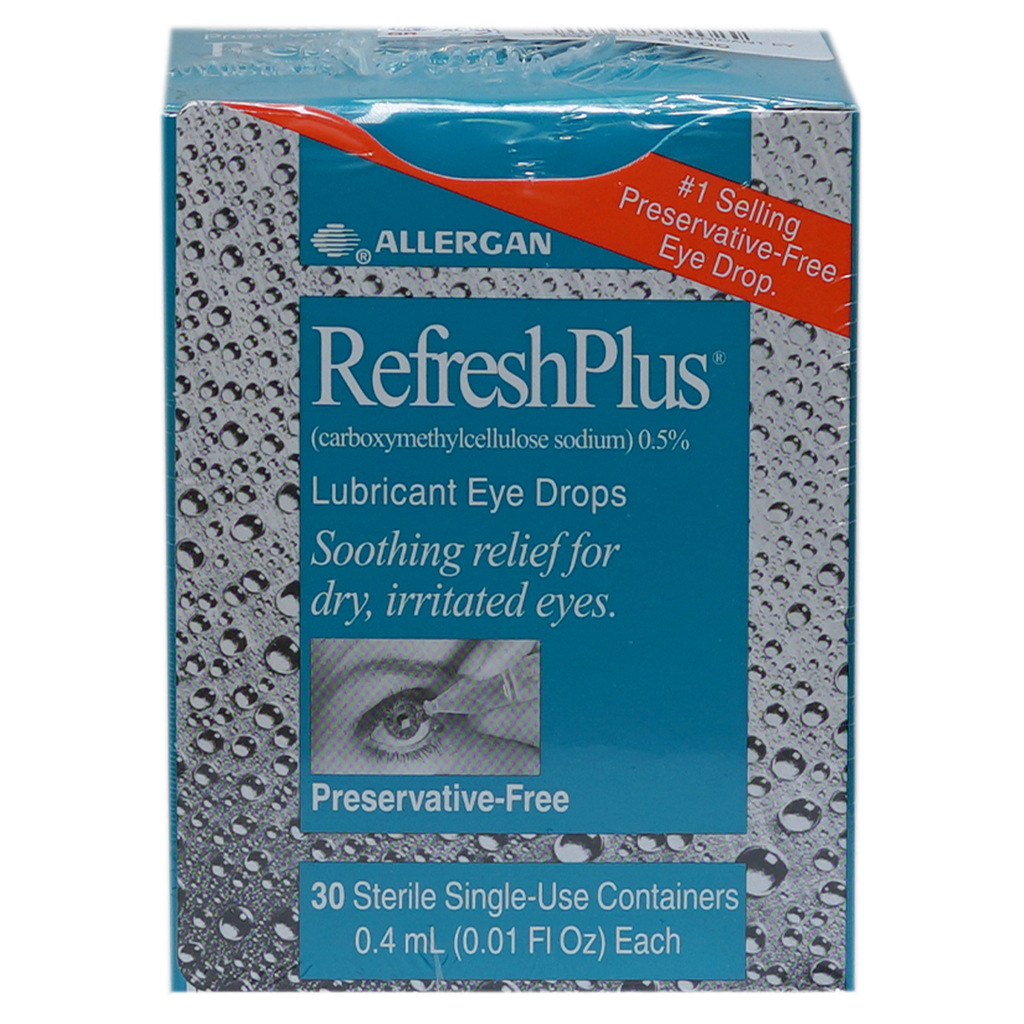 Refresh Plus Lubricant Eye Drops 30'S-