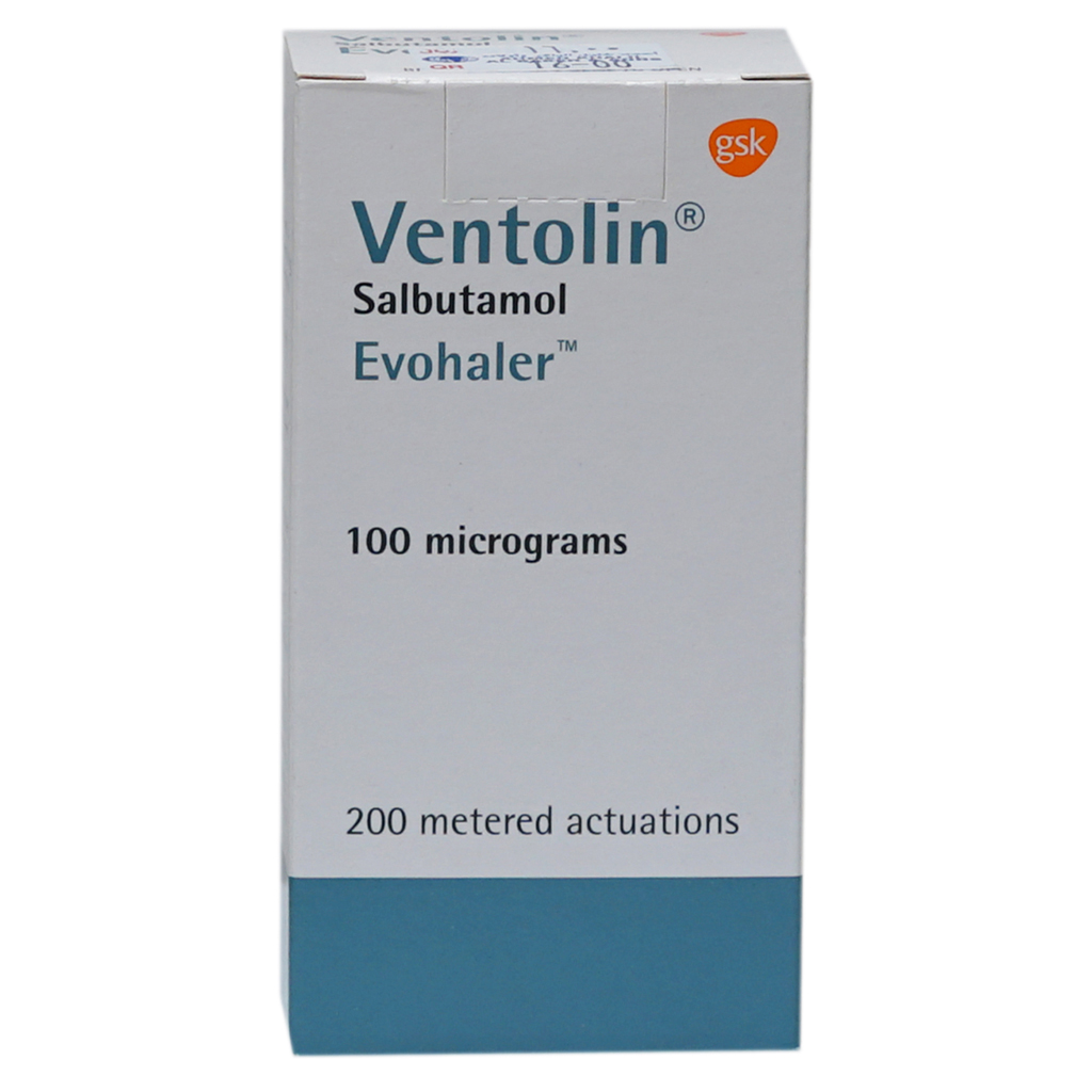 Ventolin Evohaler 100Mcg 200 Dose-