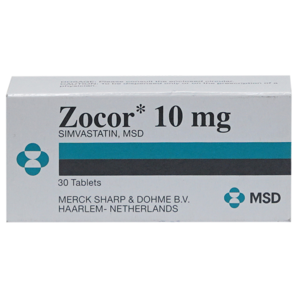 Zocor 10 Mg Tablet 30'S-