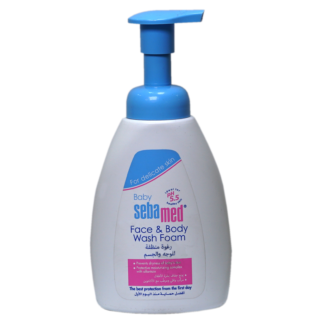 Sebamed Baby Face And Body Wash Foam 400Ml