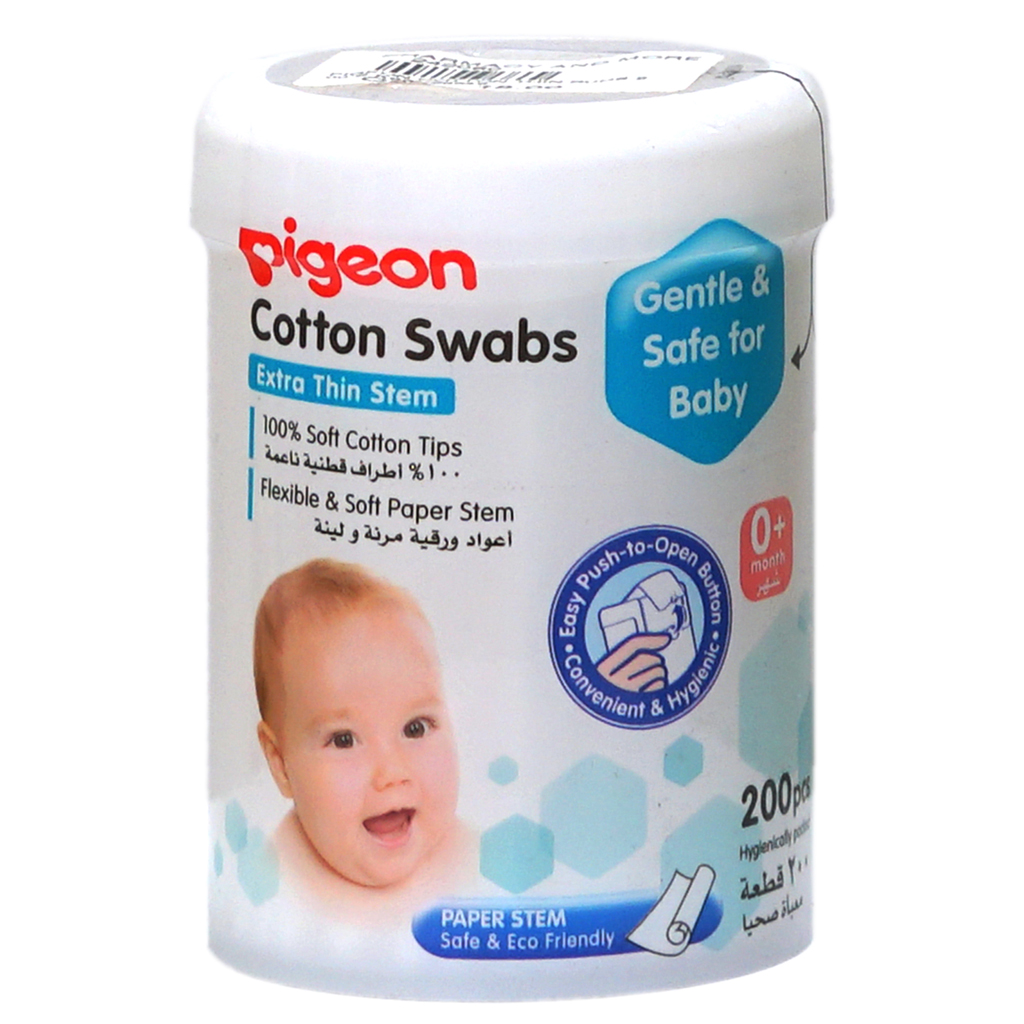 Pigeon Cotton Swabs 200Pc 