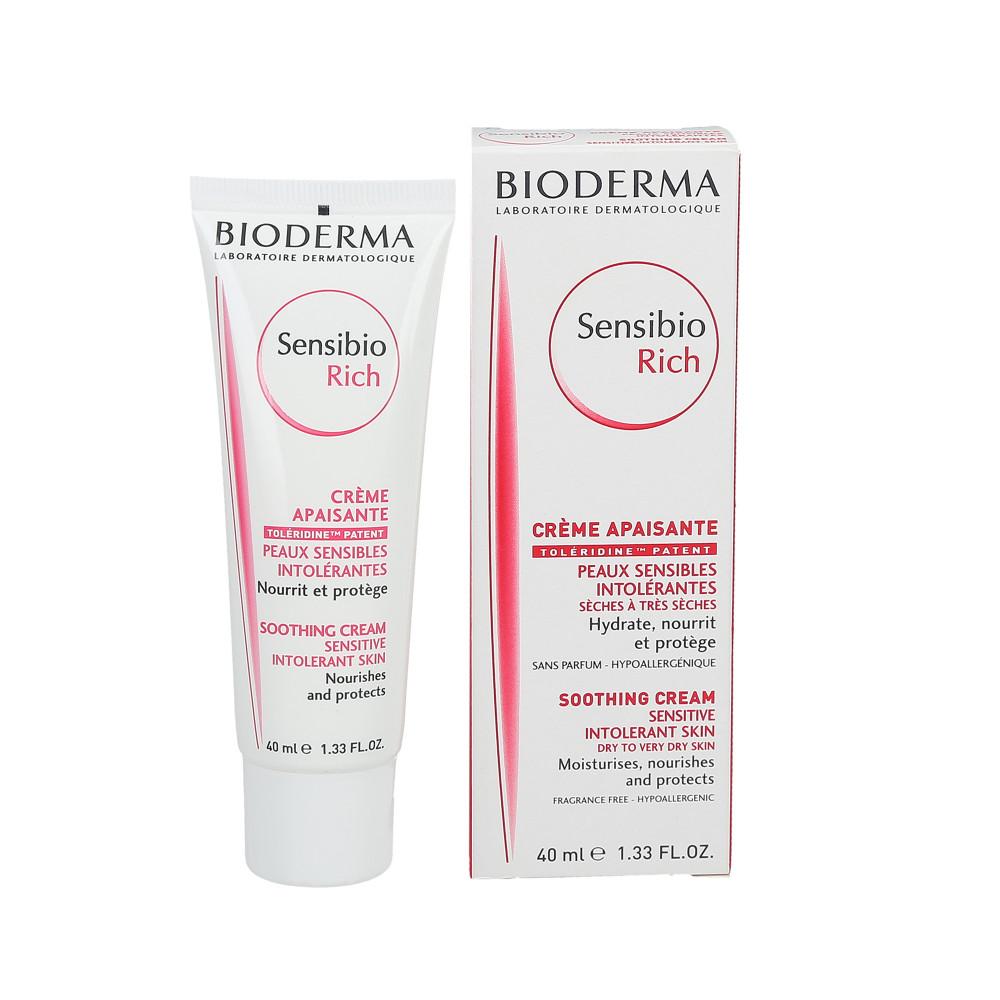 Bioderma Sensibio Riche Soothing Cream 40Ml