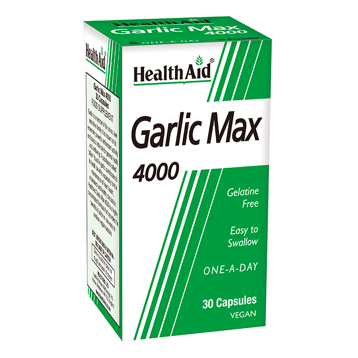 Health Aid Garlic Max 4000 Cap 30'S-