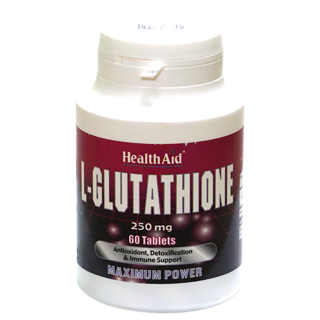 Health Aid L-Glutathione 250Mg Tab 60'S-