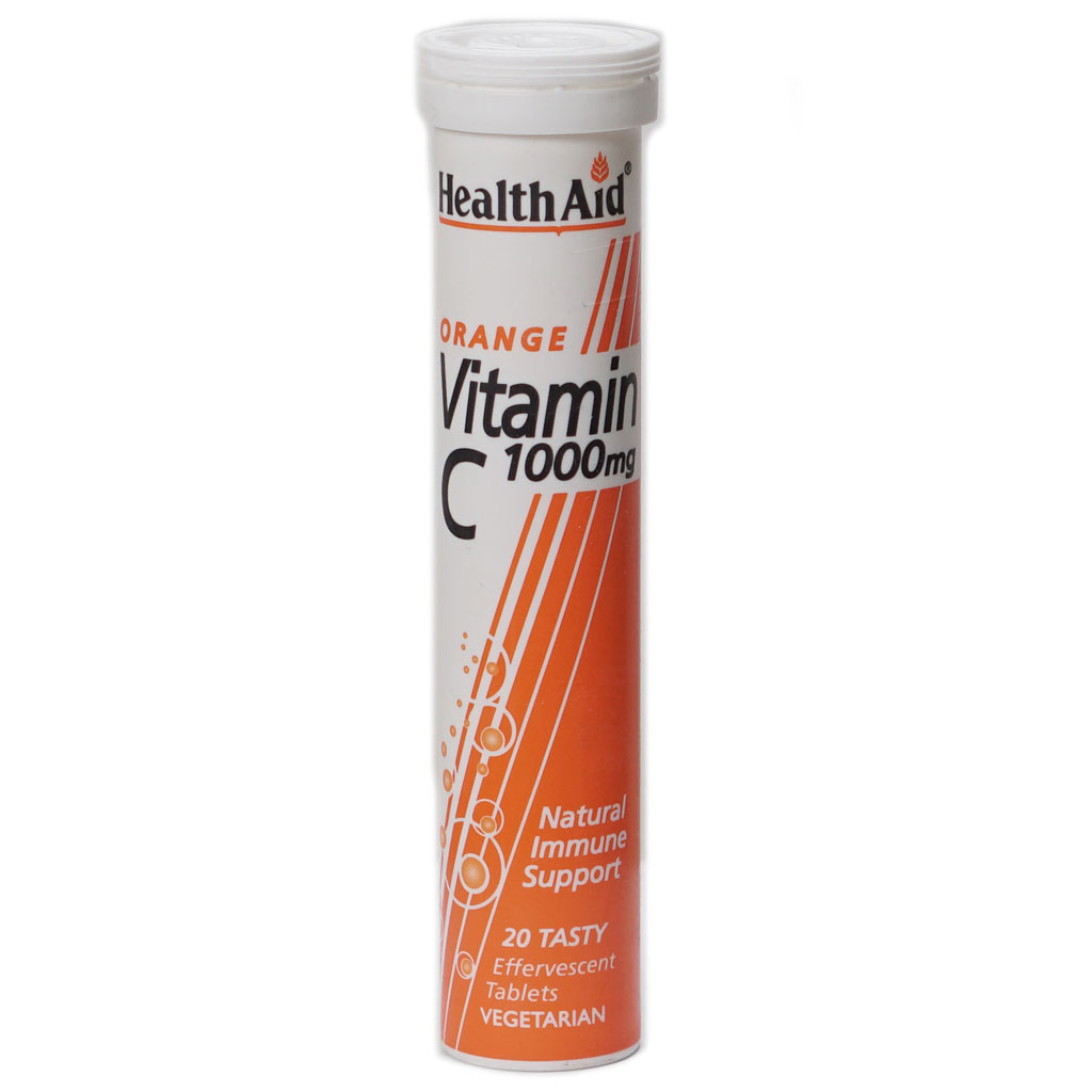 HealthAid Orange Vitamin C 1000 Mg Eff 20'S