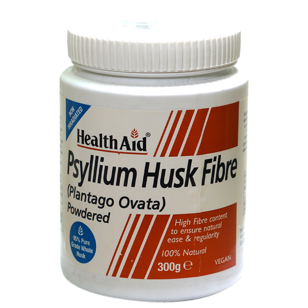 Health Aid Psyllium Husk Fiber Powd 300G-