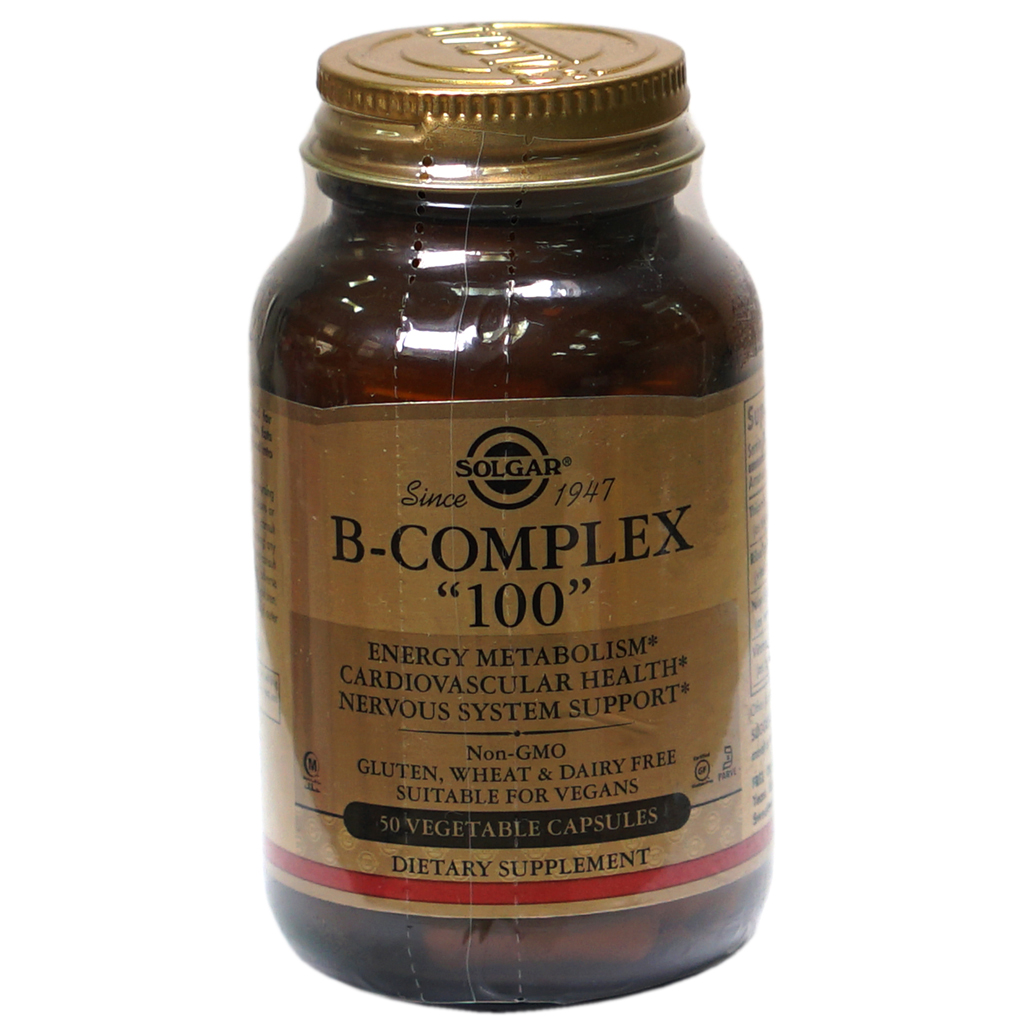Solgar B- Complex "100 Mg Capsule 50'S