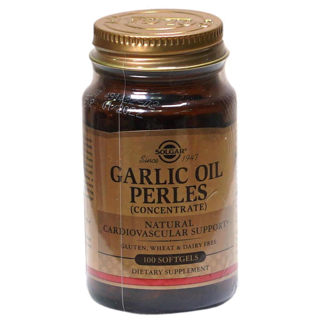 Solgar Garlic Oil Perles Softgel 100'S-