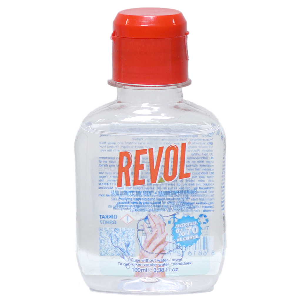 Revol-Anti Virus Liquied Hand Sanitizer 70% Alcohol 100Ml-