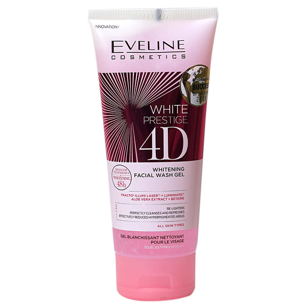 Eveline White Prestige Facial Wash Gel 200Ml