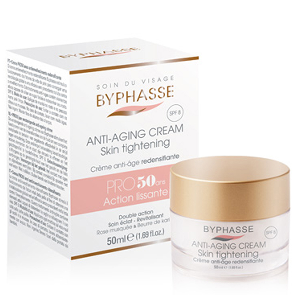 @#Byphasse Anti Aging Cream Pro50 Years Skin Tightening 50 Ml-