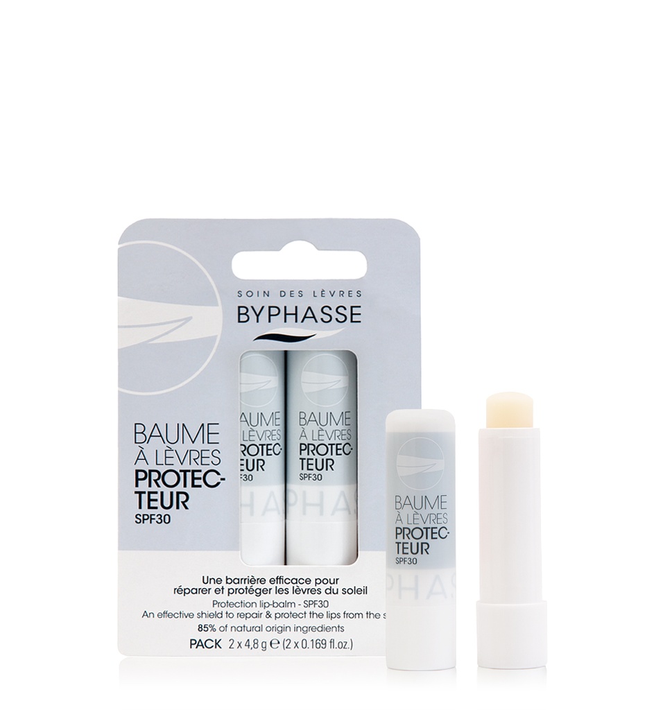 ##Byphasse Protection Lip-Balm Spf30 - 2 Units