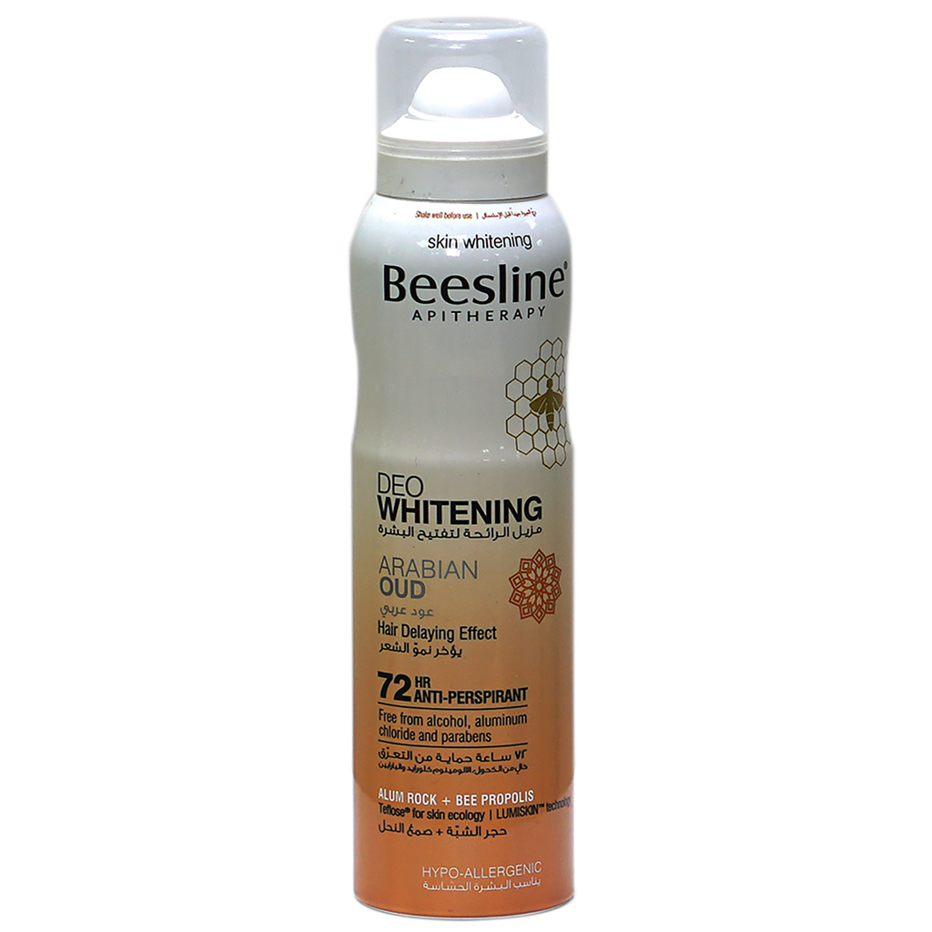 Beesline Deodorant Spray Whitening Arabian Aud 150Ml