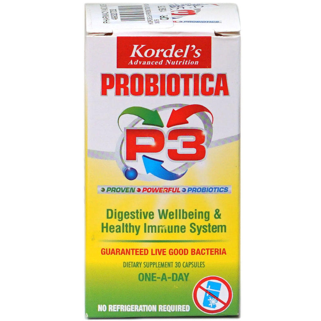 Kordels Probiotica P3 Cap 30'S