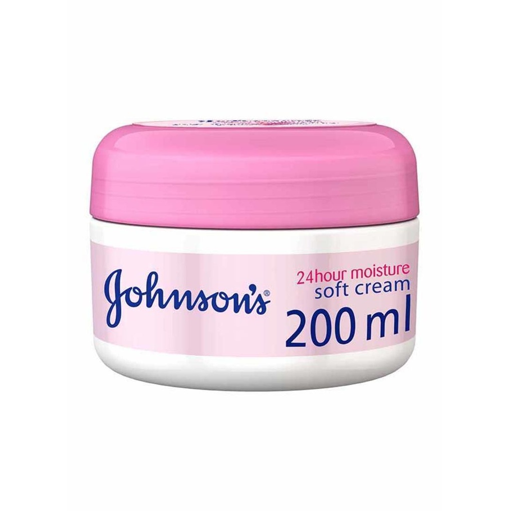 J&amp;J Johnson's 24H Moisturizing Soft Cream 200Ml