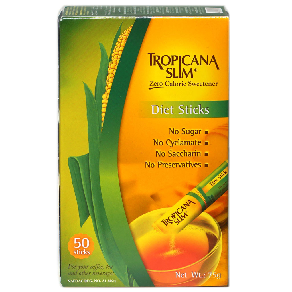 Tropicana Slim Zero Calorie 50 Sticks#7032