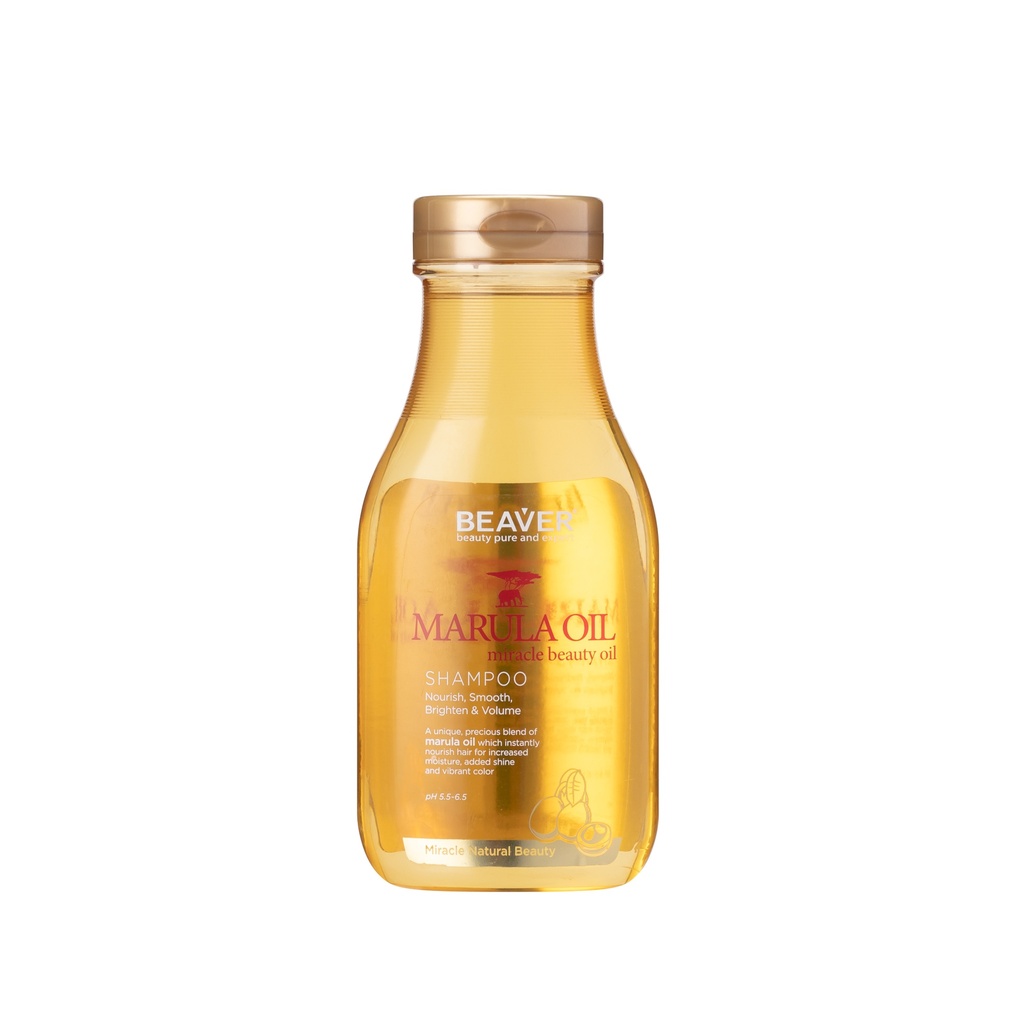 Beaver Marula Oil Volumizing Hair Shampoo Ph 4.5-5.5 - 350Ml