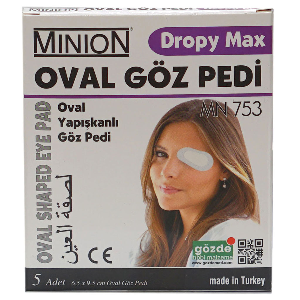 Minion Eye Patch-Adult 5Pcs Box