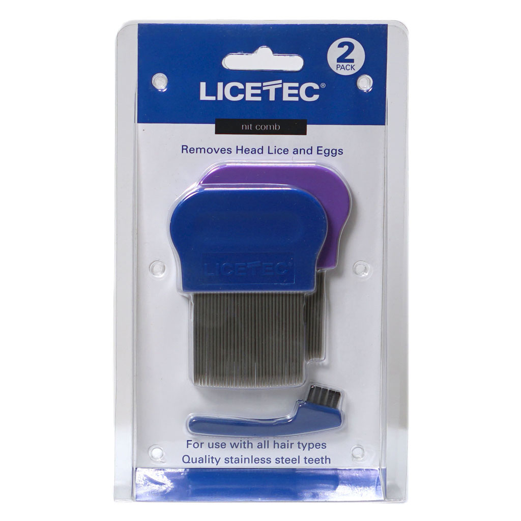 Licetec Metal Nit Comb -Two Pack  [ 162010 ]