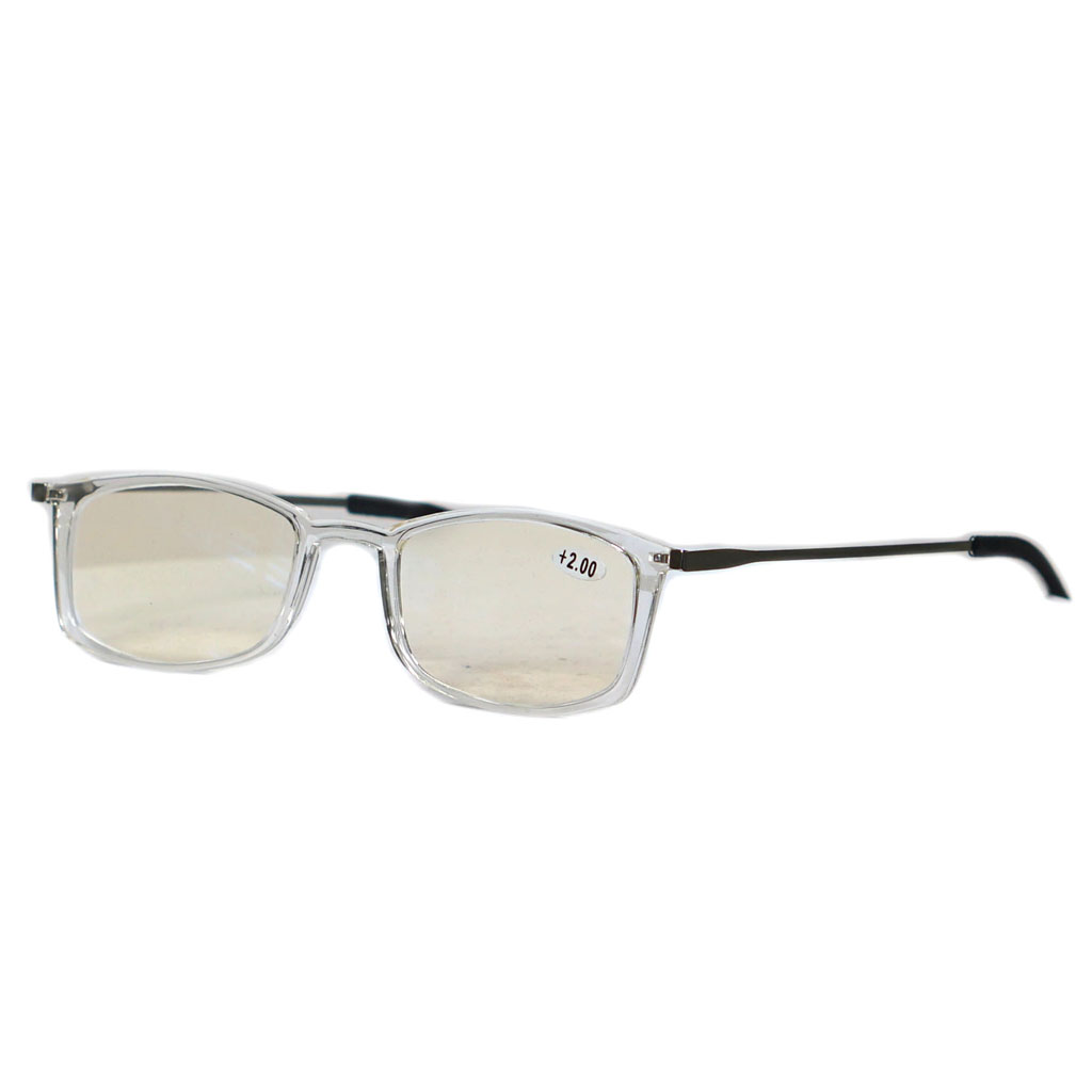 100 Eyewear Transparent +2