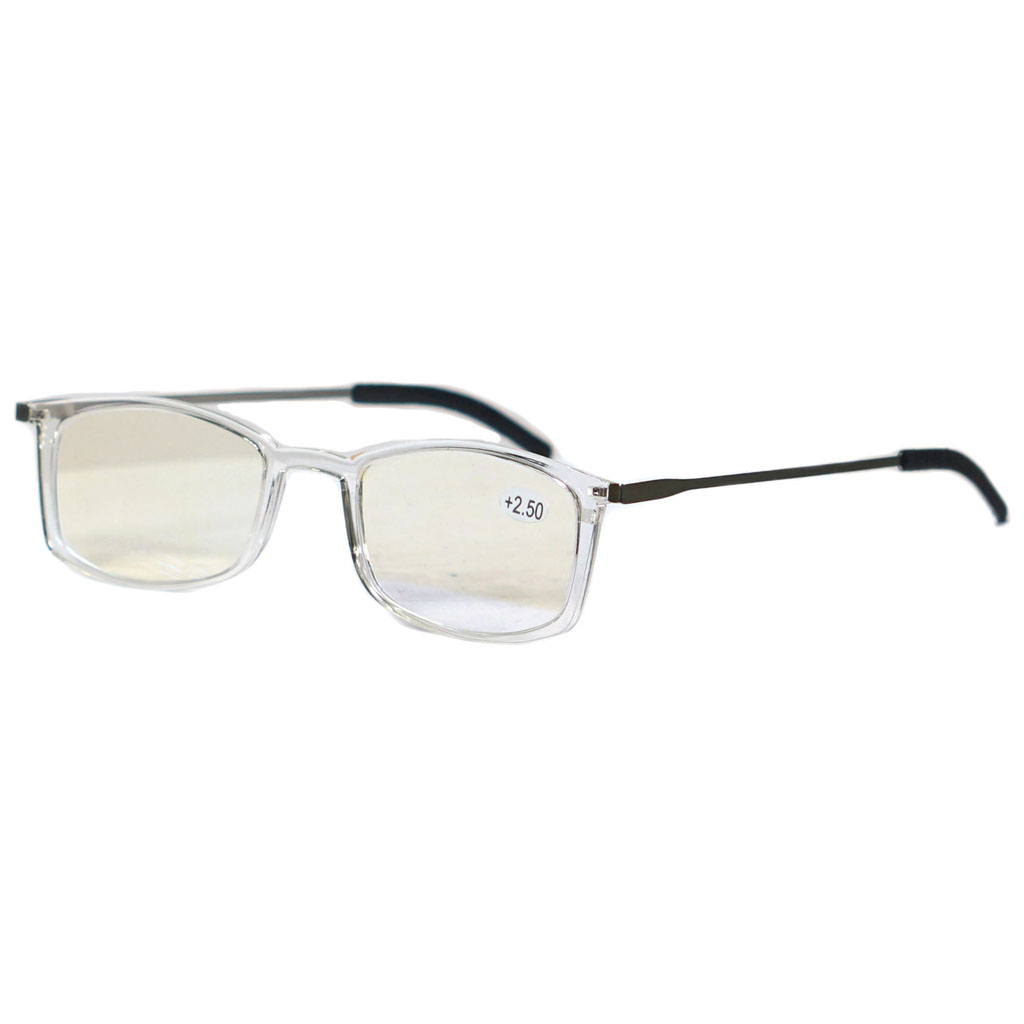 100 Eyewear Transparent +2.5