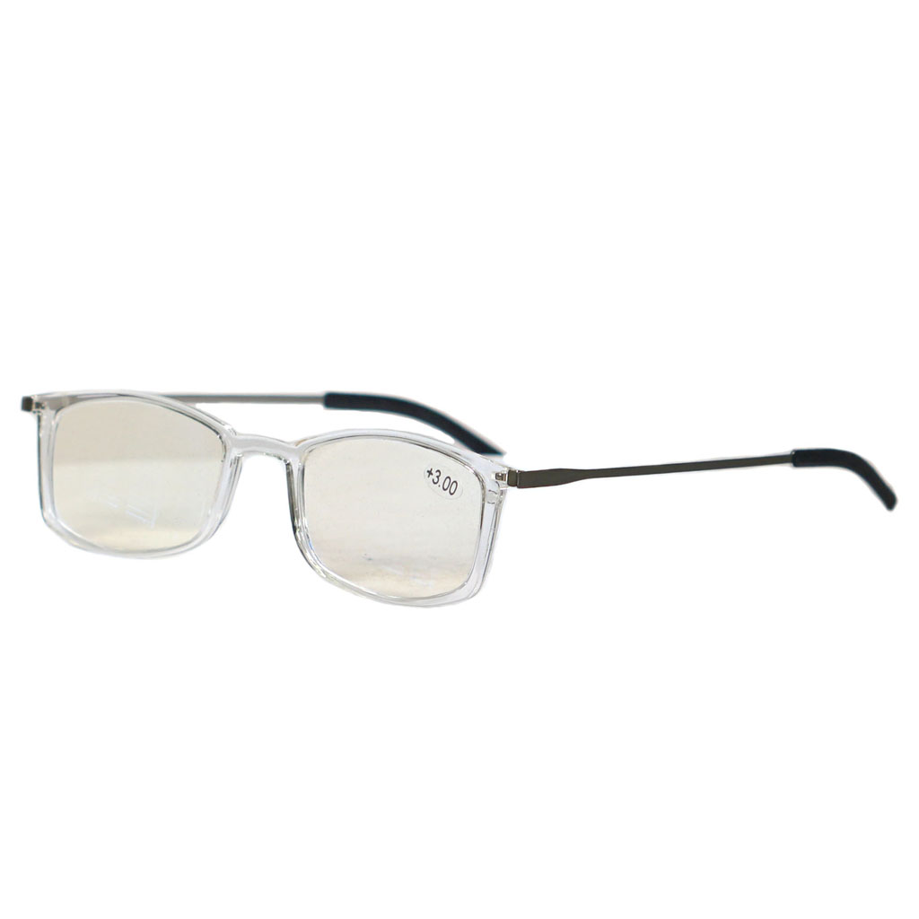 100 Eyewear Transparent +3