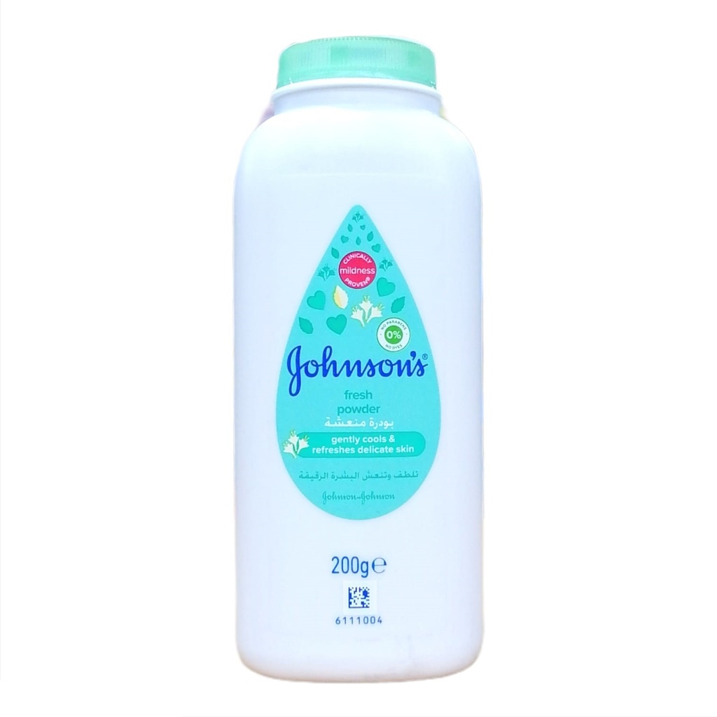 J&J Johnson's Fresh Cooling Powder 200Gm