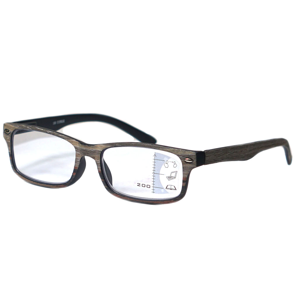 100 Eyewear Gray Brak Multi Focus +2