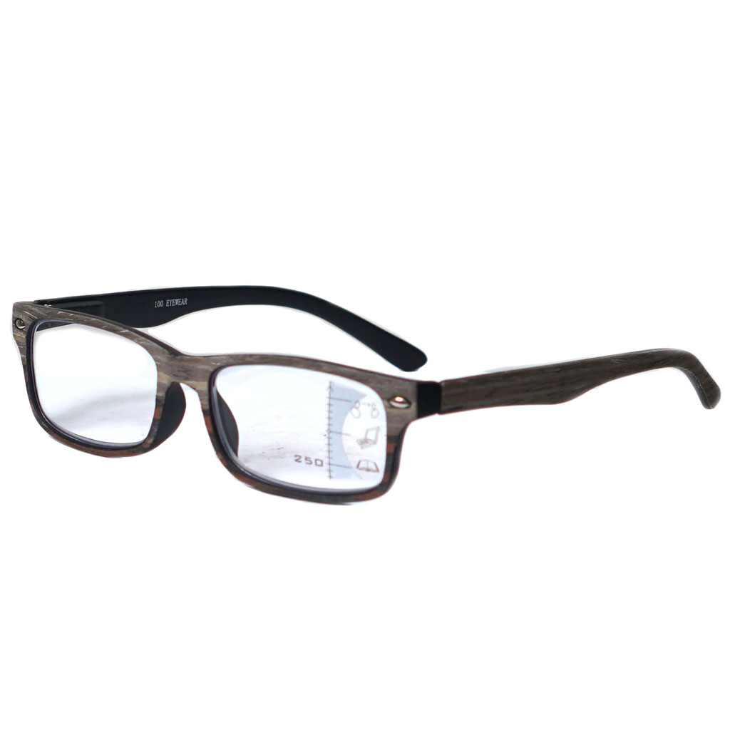 100 Eyewear Gray Brak Multi Focus +2.5
