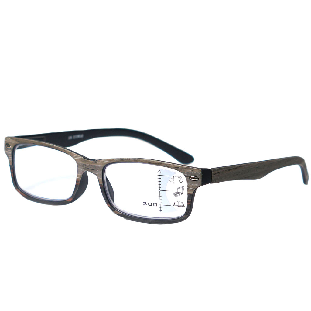 100 Eyewear Gray Brak Multi Focus+3