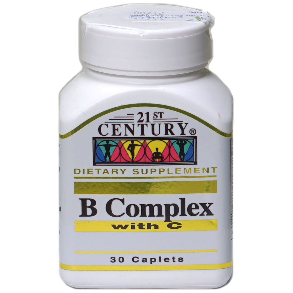 21 Century B- Complex Vitamin C Cap 30'S