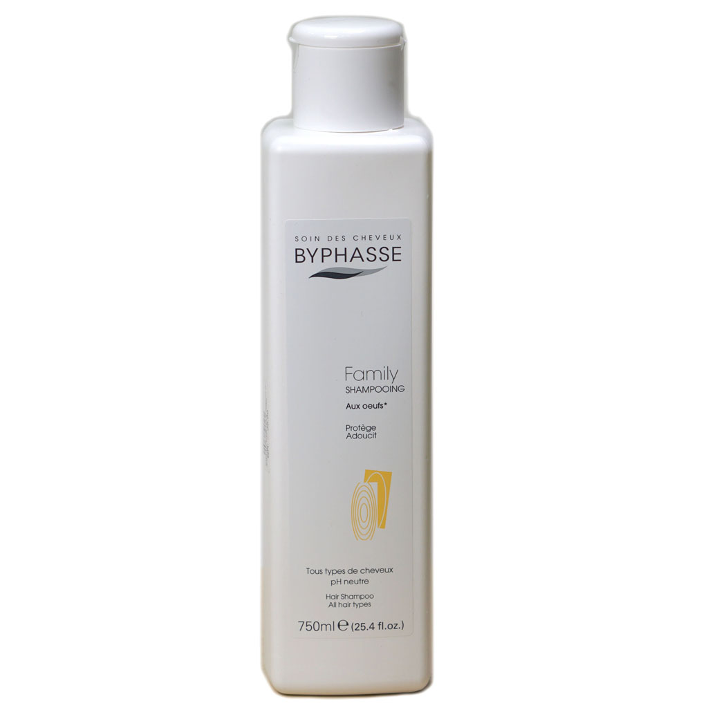 @ Byphasse Family Shampoo With Egg All Hair Types - 750 Ml