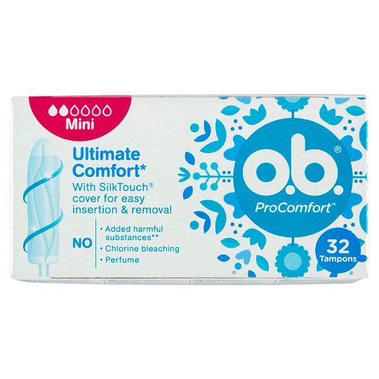 O.B Tampons Comfort 16Pcs Mini
