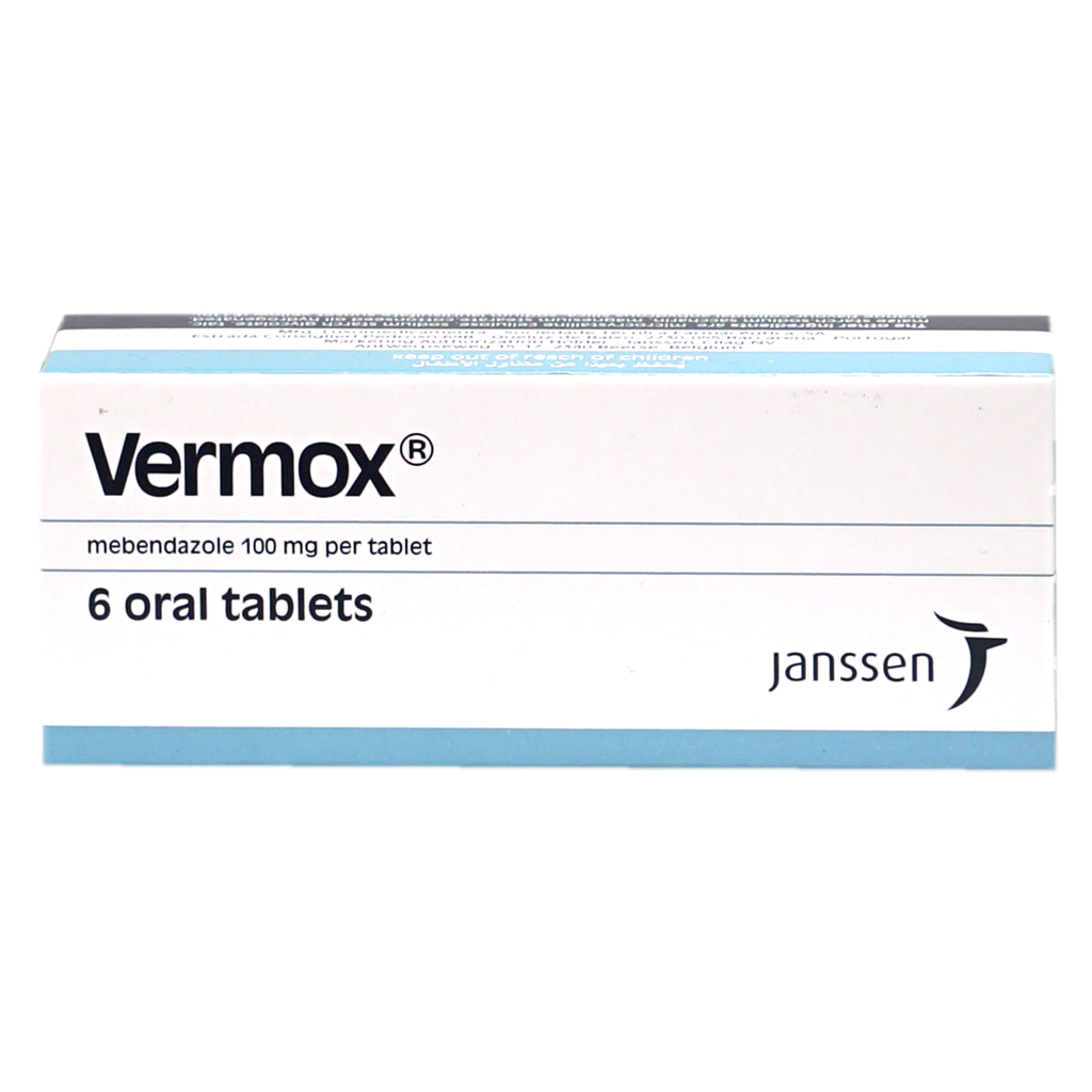Vermox 100Mg Tab 6'S
