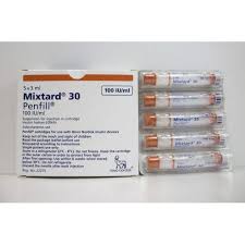 Mixtard 30Hm Penfill 100Iu/Ml 5 X3M
