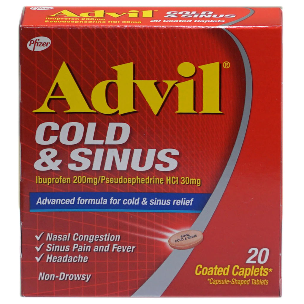 Advil Cold &amp; Sinus 20'S