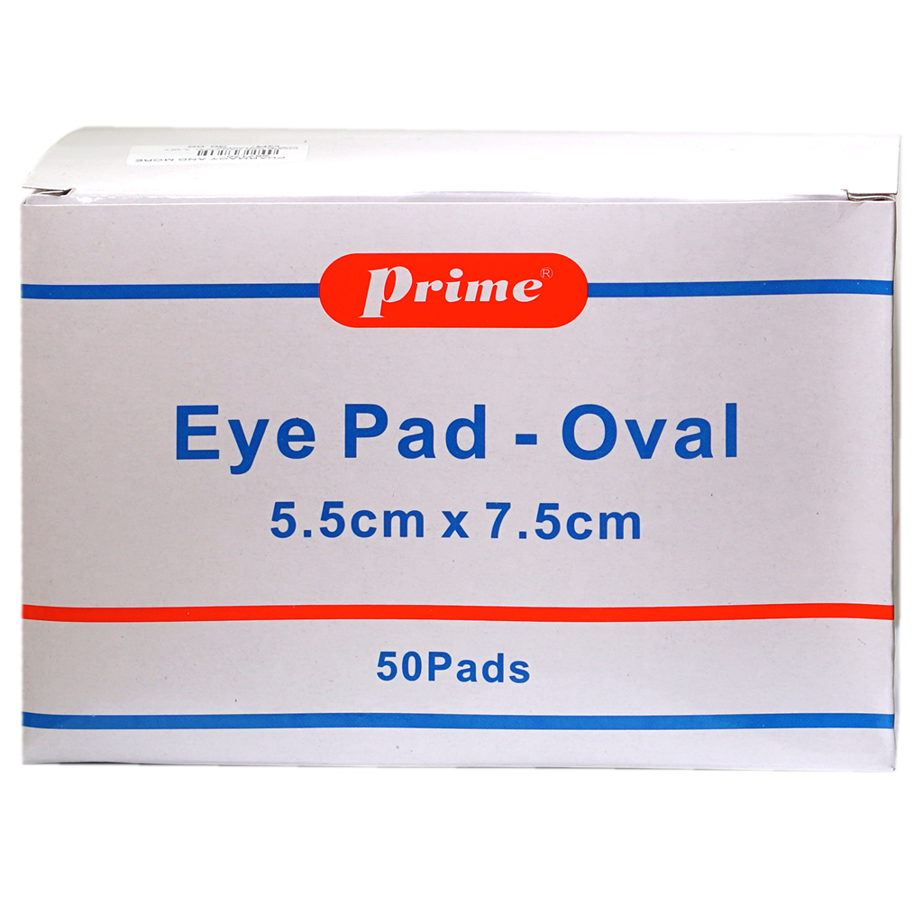 Prime Eye Pad Oval 5.5X7.5Cm 50'S#109359