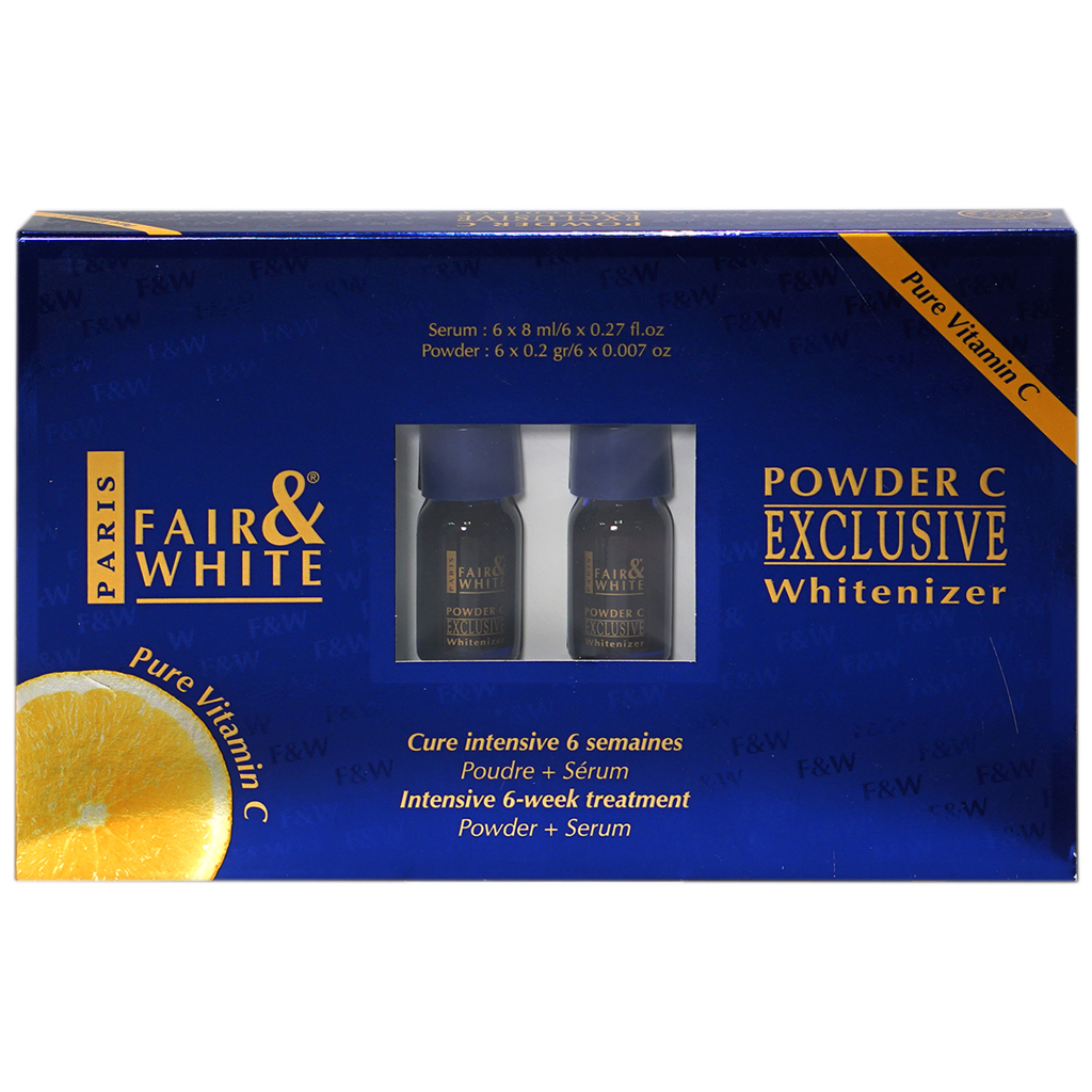 Fair &amp; White Excl Whit Vit-C Powder 6 X 8Ml #46283