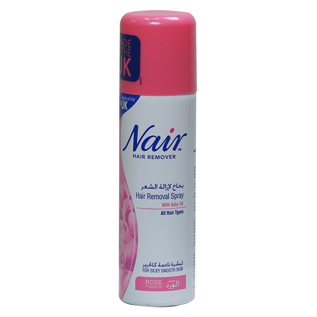 Nair Hair Removal Spray- Rose 200Ml-