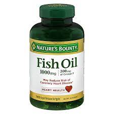nature's bounty Fish Oil 1000Mg Omega 3 Cap145'S