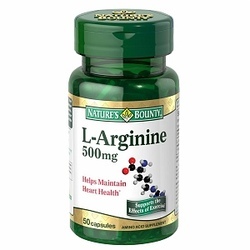 nature's bounty L-Arginine 500Mg Cap 50'S