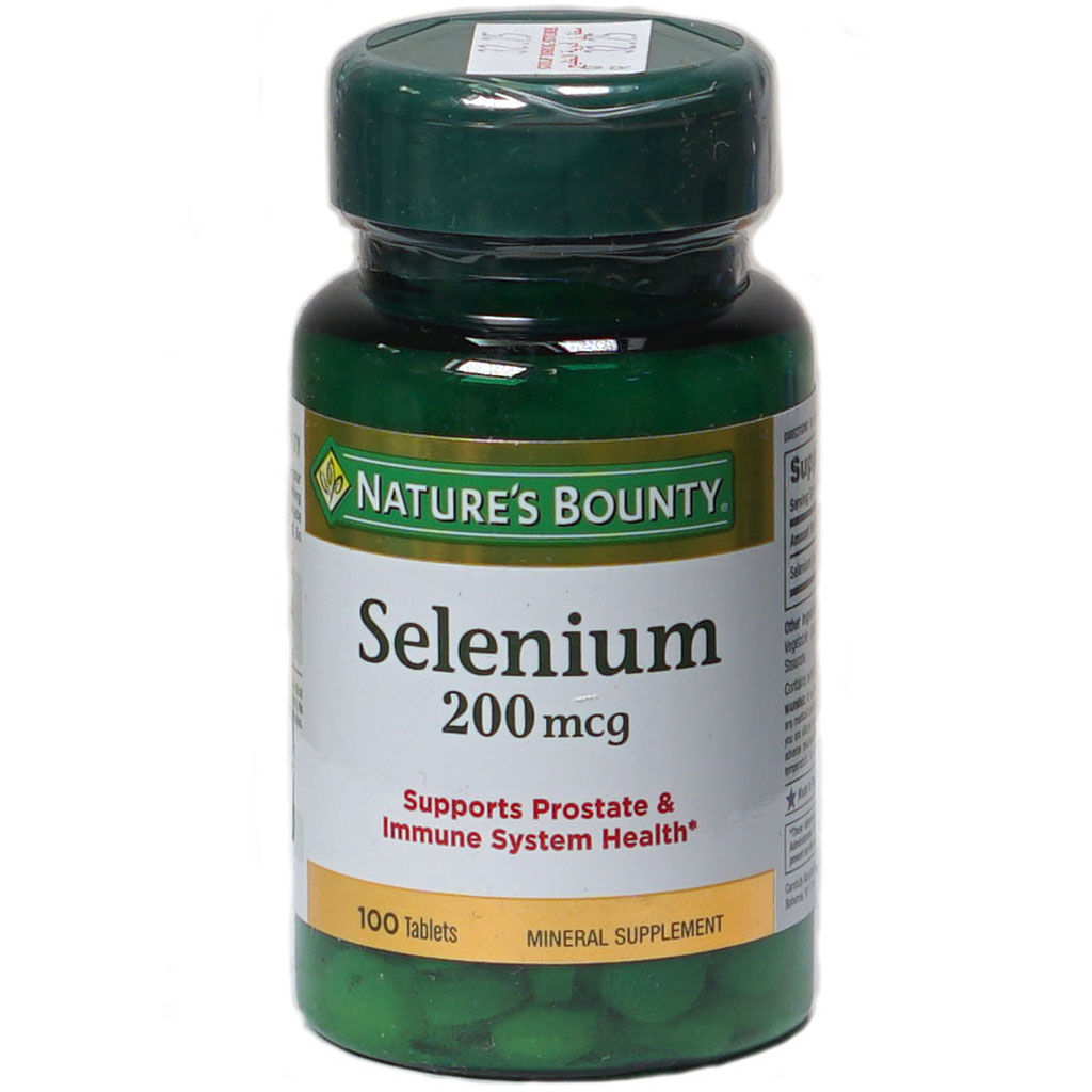 nature's bounty Selenium 200Mcg 100Tab