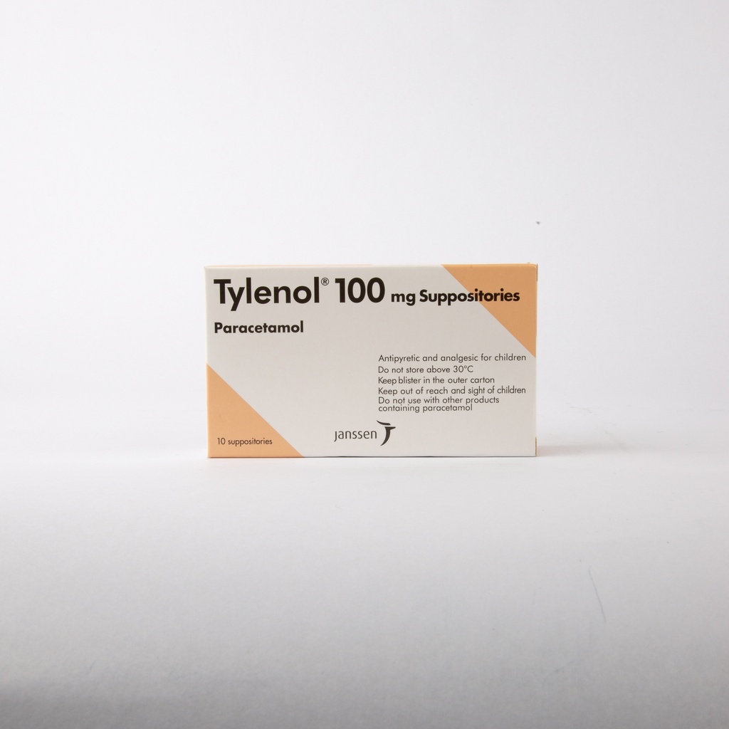 Tylenol 100 Suppository 10'S-